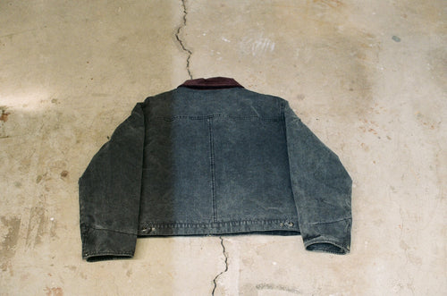 Disheveled Workwear Jacket Washed Black